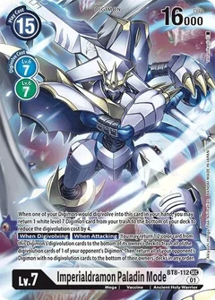 Imperialdramon Paladin Mode (Alternate Art) BT8-112 SEC