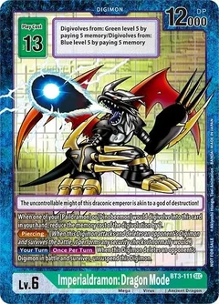 Imperialdramon Dragon Mode (Secret Rare) BT3-111 SEC