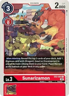 Sunarizamon EX3-003 C