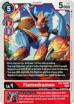 Flamedramon EX3-008 C