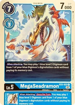 MegaSeadramon EX3-022 R