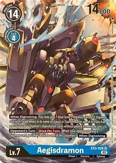 Aegisdramon EX3-026 SR