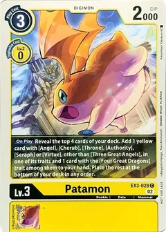 Patamon EX3-028 C