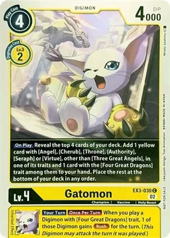 Gatomon EX3-030 C