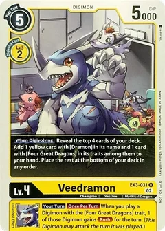 Veedramon EX3-031 U