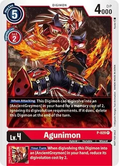 Agunimon - P-029 P-029 P