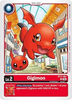 Gigimon BT17-001 U