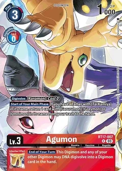 Agumon (Omnimon Binder Set) BT17-007 R
