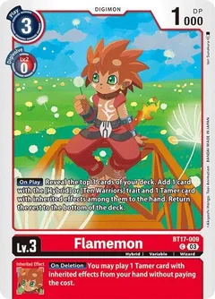 Flamemon BT17-009 C