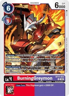 BurningGreymon BT17-012 C