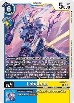 Lobomon BT17-022 C