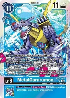 MetalGarurumon BT17-027 R