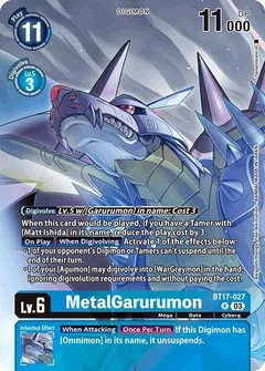 MetalGarurumon (Omnimon Binder Set) BT17-027 R