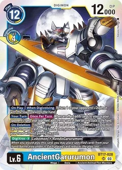 AncientGarurumon BT17-028 SR