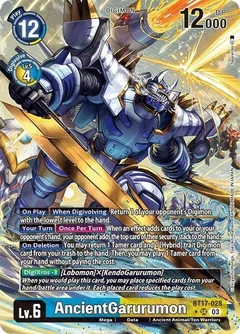 AncientGarurumon (Alternate Art) BT17-028 SR