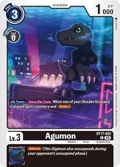 Agumon - BT17-052 BT17-052 C