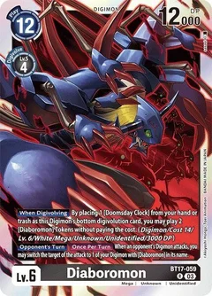 Diaboromon BT17-059 R