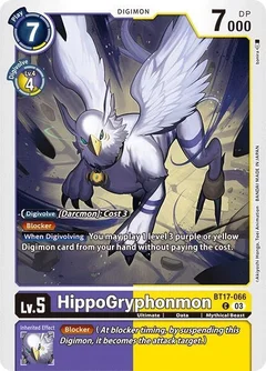 HippoGryphonmon BT17-066 C