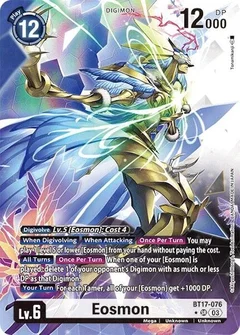 Eosmon - BT17-076 (Alternate Art) BT17-076 SR