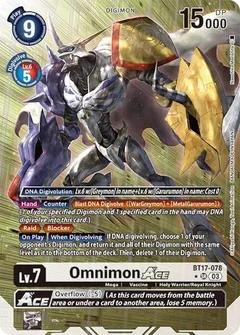 Omnimon ACE (Alternate Art) BT17-078 SR