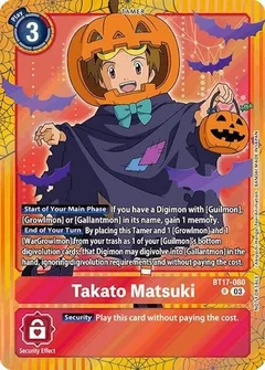 Takato Matsuki (Halloween Event 2024) BT17-080 R