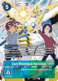 Davis Motomiya & Ken Ichijoji (Alternate Art) BT17-084 R