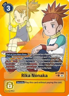Rika Nonaka (Box Promotion Pack: Secret Crisis) BT17-085 U