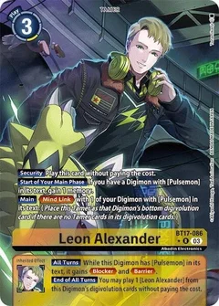 Leon Alexander (Alternate Art) BT17-086 R