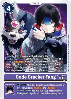 Code Cracker Fang BT17-091 U