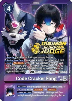 Code Cracker Fang (Judge Pack 6) BT17-091 U