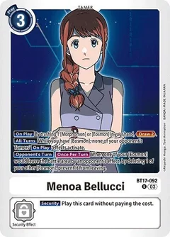 Menoa Bellucci BT17-092 U