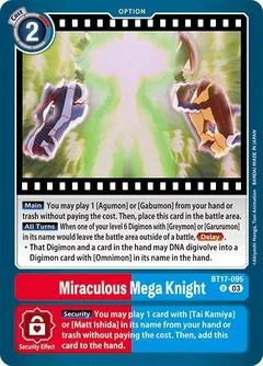 Miraculous Mega Knight BT17-095 U