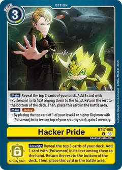 Hacker Pride BT17-098 U