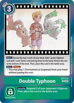 Double Typhoon (Secret Crisis: Movie Memorial Pack) ST17-11 R