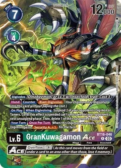 GranKuwagamon ACE (Alternate Art) BT16-046 R
