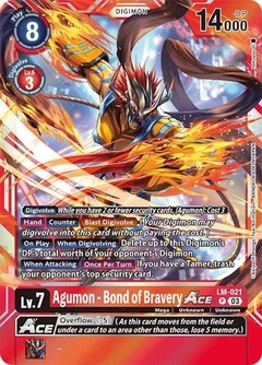 Agumon - Bond of Bravery ACE LM-021 P