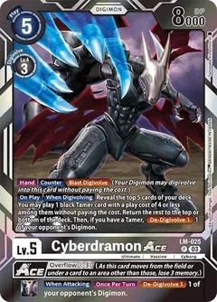 Cyberdramon ACE LM-025 P