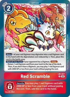 Red Scramble LM-027 P
