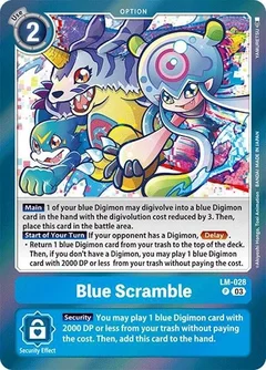 Blue Scramble LM-028 P