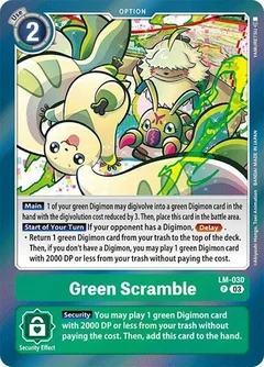 Green Scramble LM-030 P