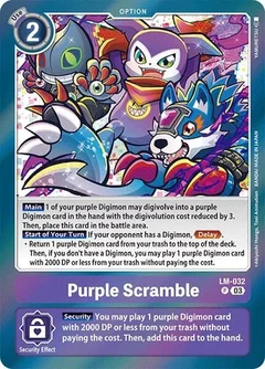Purple Scramble LM-032 P