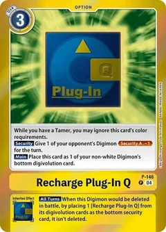 Recharge Plug-In Q (Reprint) P-146 P