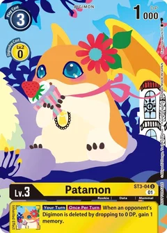 Patamon (Tamer's Card Set 2 Floral Fun) ST3-04 U