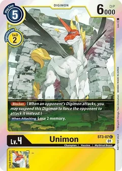 Unimon - ST3-07 (Official Tournament Pack Vol.4) ST3-07 C