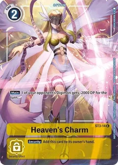 Heaven's Charm - ST3-14 (Tamer's Evolution Box) ST3-14 C