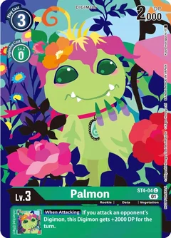 Palmon (Tamer's Card Set 2 Floral Fun) ST4-04 C