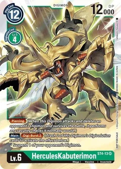 HerculesKabuterimon (Event Pack 2) ST4-13 SR