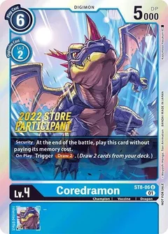 Coredramon (2022 Store Participant) ST8-06 U