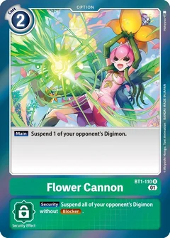 Flower Cannon (Parallel Rare) BT1-110 R