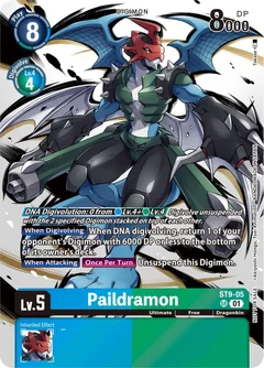 Paildramon (Tamer Party Pack -The Beginning-) ST9-05 SR